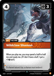 Wildclaw Shaman (147/298) (OGN)