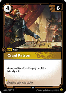 Cruel Patron (208/298) (OGN)