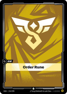 Order Rune (214/298) (OGN)