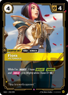 Fiora - Victorious (232/298) (OGN)
