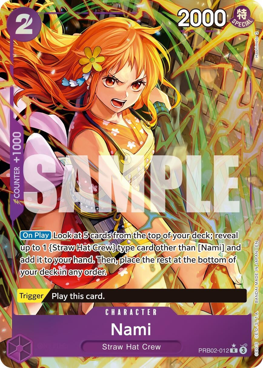 Image for Nami (Alternate Art) (PRB02-012) (PRB-02) - One Piece Card Game