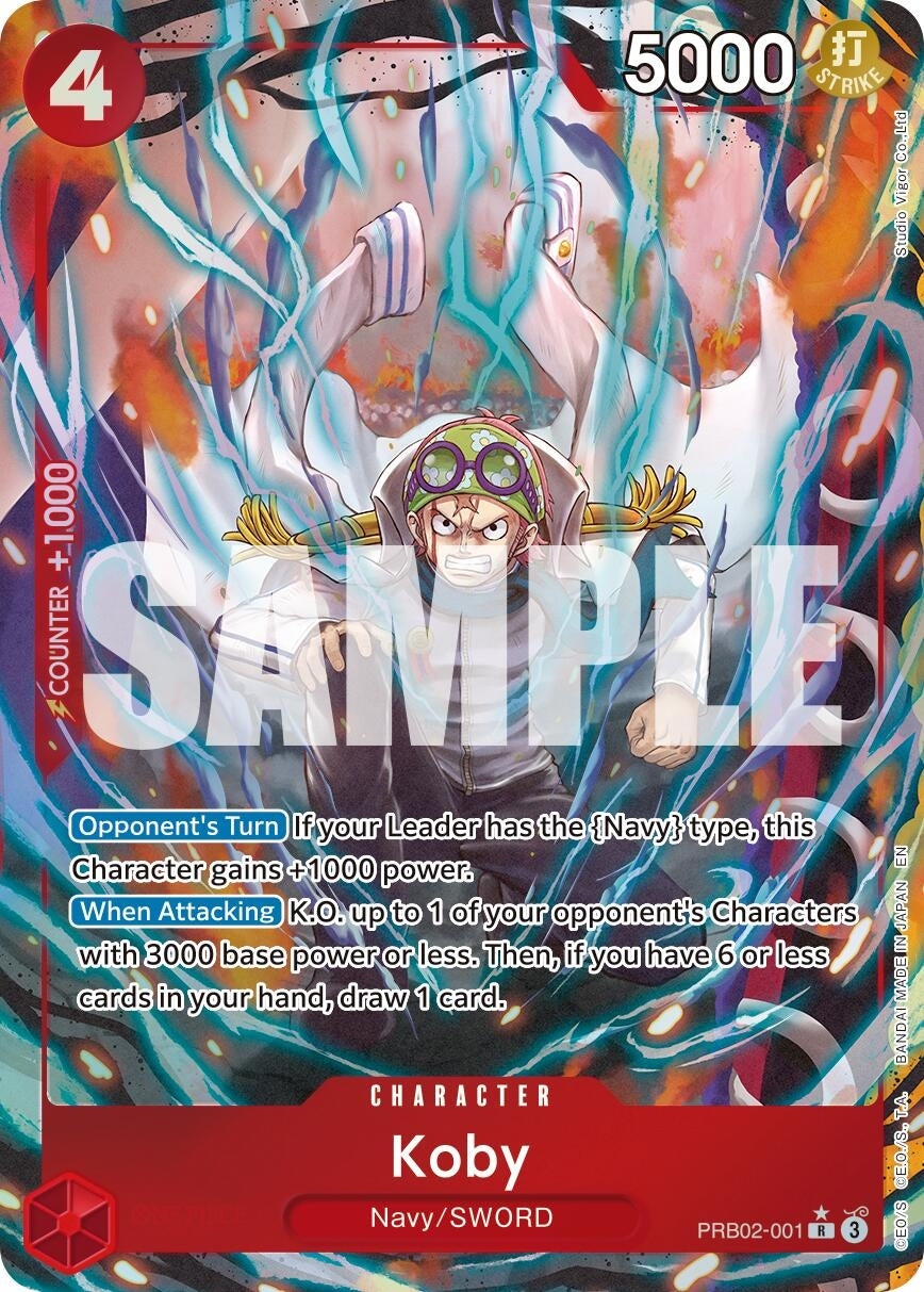 Image for Koby (Alternate Art) (PRB02-001) (PRB-02) - One Piece Card Game