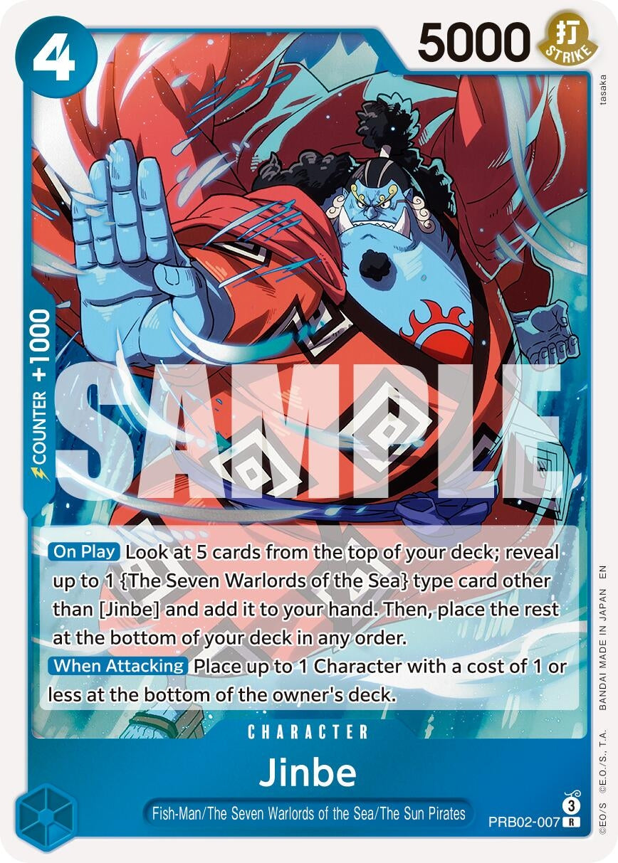 Image for Jinbe - PRB02-007 (PRB02-007) (PRB-02) - One Piece Card Game