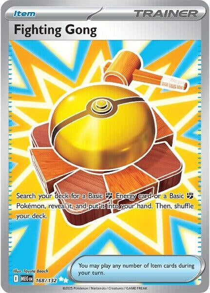 Image for Fighting Gong (168/132) (MEG) - Pokemon