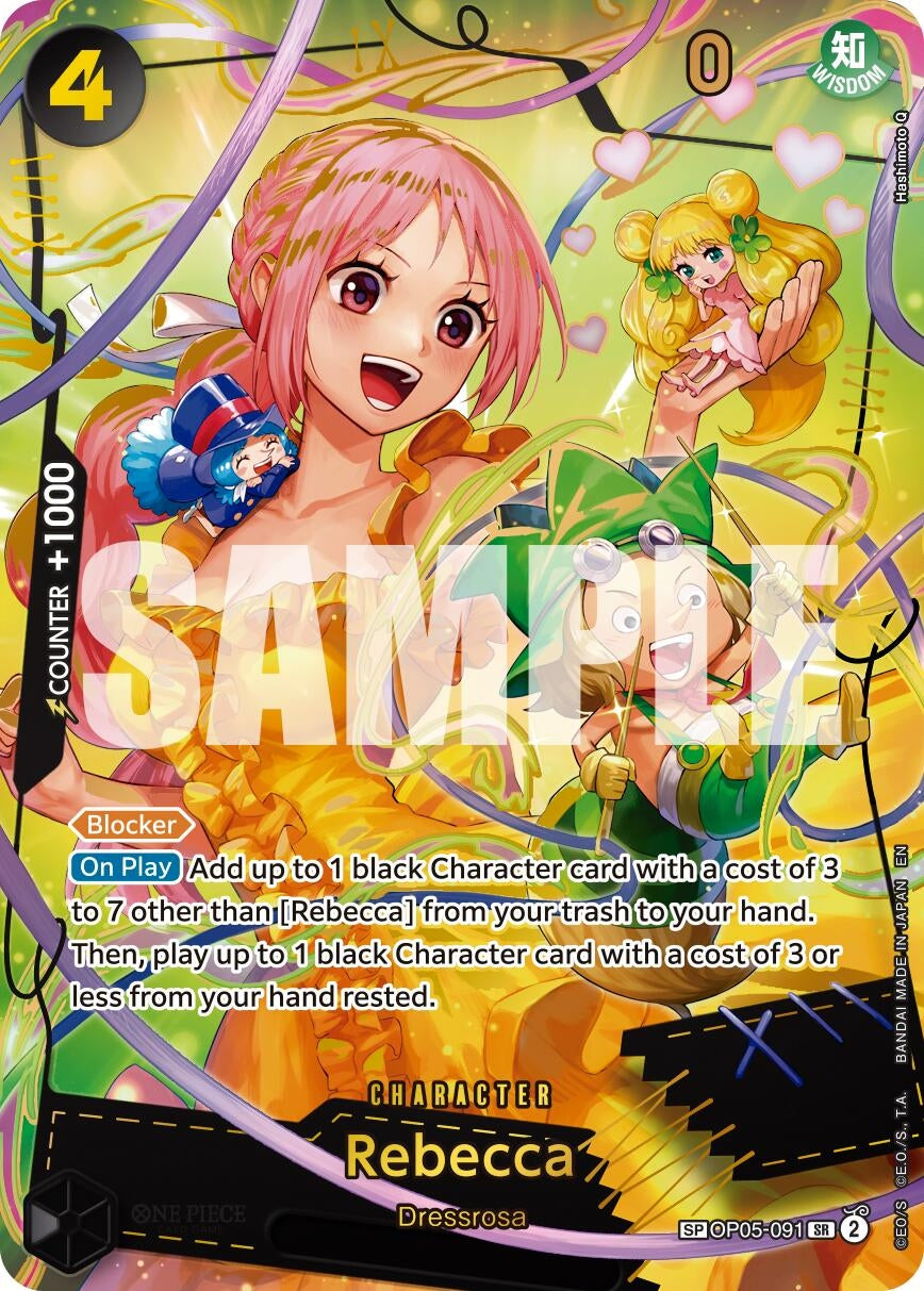 Image for Rebecca (SP) (OP05-091) (PRB-02) - One Piece Card Game