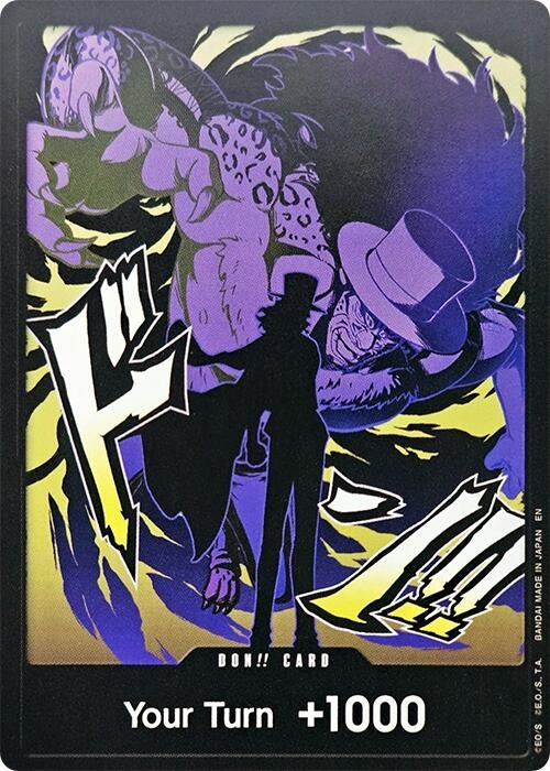 Image for DON!! Card (Rob Lucci) (PRB-02) - One Piece Card Game