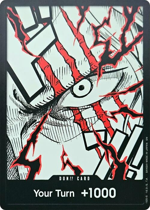 Image for DON!! Card (Shanks) (PRB-02) - One Piece Card Game