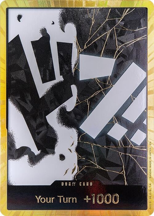 Image for DON!! Card (Teach) (Gold) (PRB-02) - One Piece Card Game