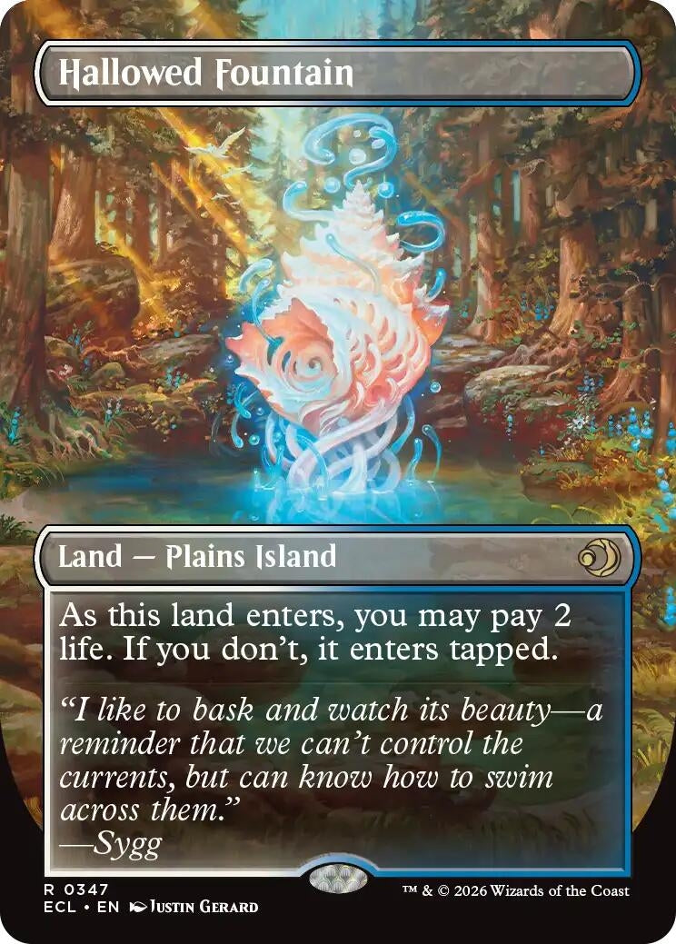 Hallowed Fountain (Borderless) (347)