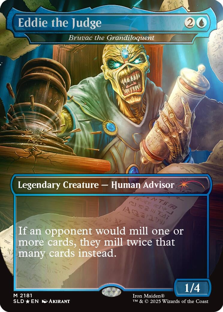 Eddie the Judge - Bruvac the Grandiloquent (Rainbow Foil) (2181) (SLD)
