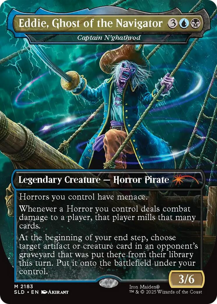 Eddie, Ghost of the Navigator - Captain N'ghathrod (2183) (SLD)