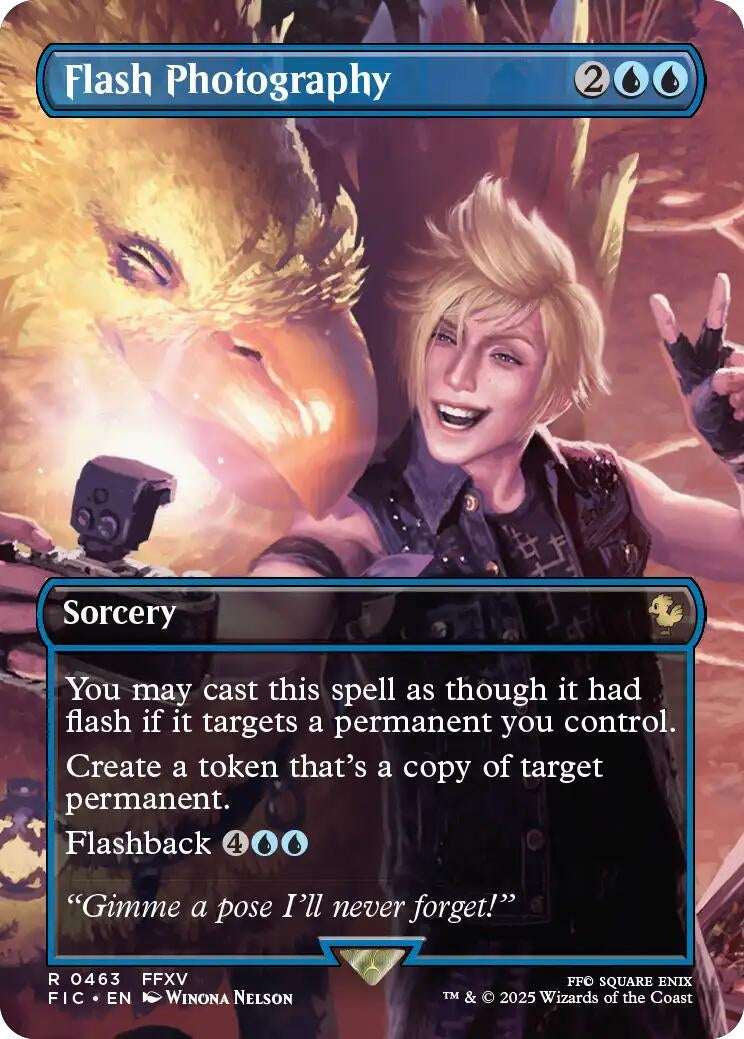 Image for Flash Photography (Borderless) (463) (FIC) - Magic: The Gathering