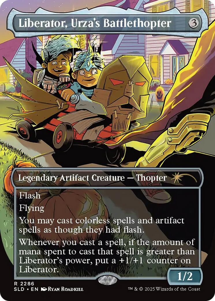 Image for Liberator, Urza's Battlethopter (2286) (SLD) - Magic: The Gathering