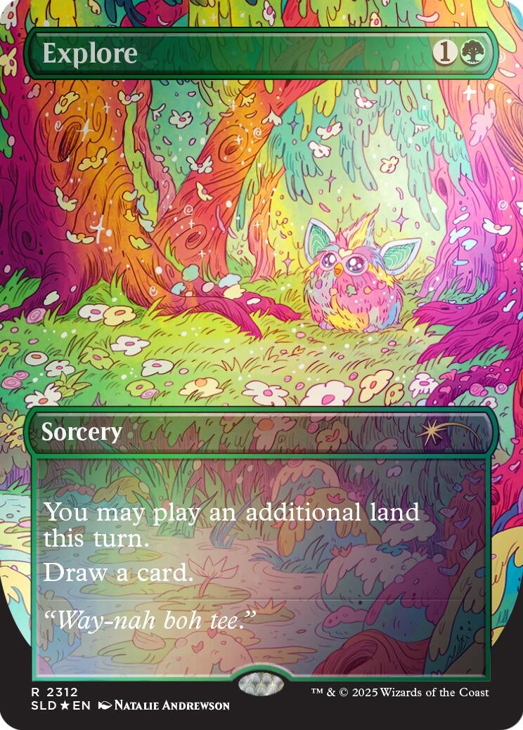 Image for Explore (2312) (Rainbow Foil) (2312) (SLD) - Magic: The Gathering