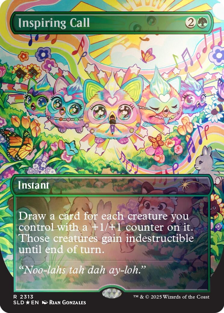 Inspiring Call (Rainbow Foil) (2313) (SLD)