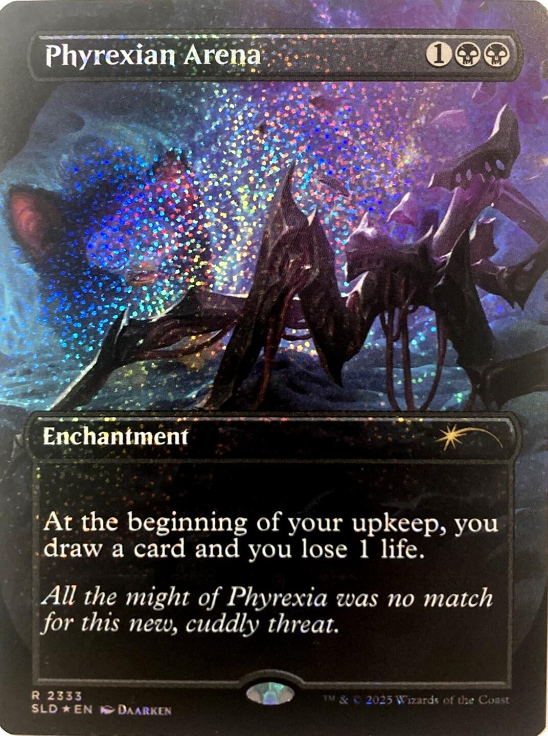 Phyrexian Arena (Confetti Foil) (2333) (SLD)
