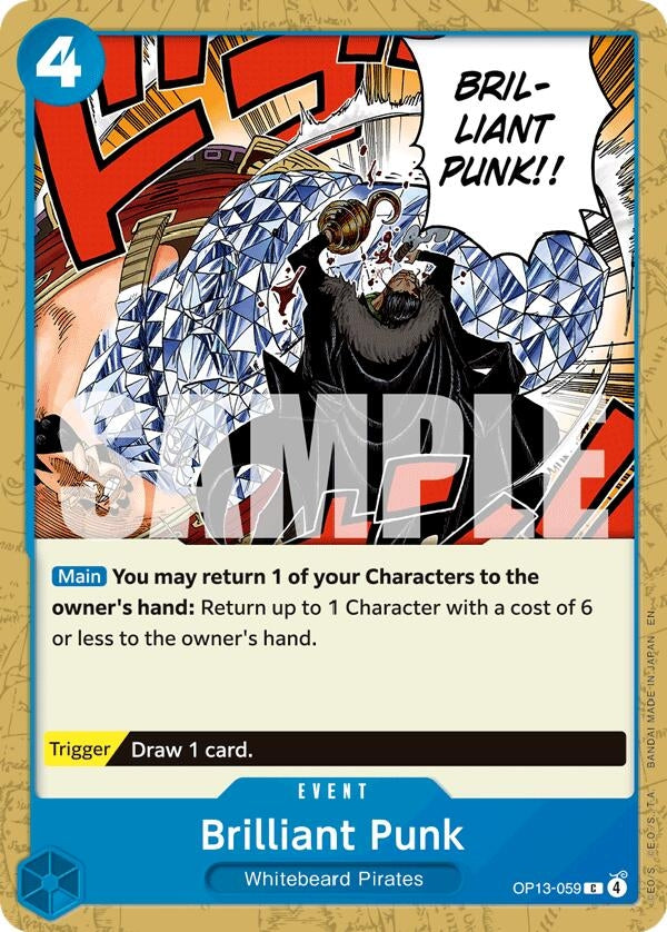 Image for Brilliant Punk (OP13-059) (OP13) - One Piece Card Game