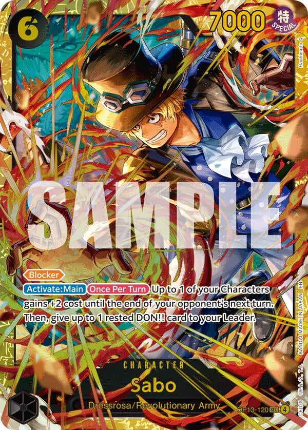 Image for Sabo (120) (SP) (OP13-120) (OP13) - One Piece Card Game
