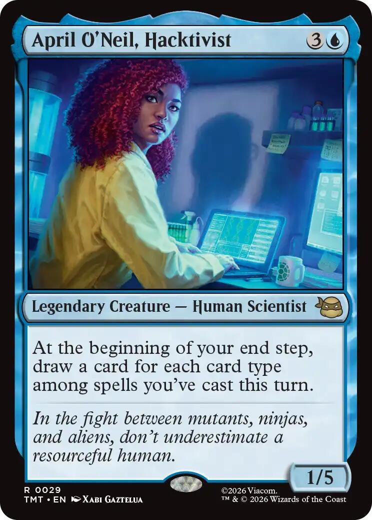 April O'Neil, Hacktivist (29) (TMT)