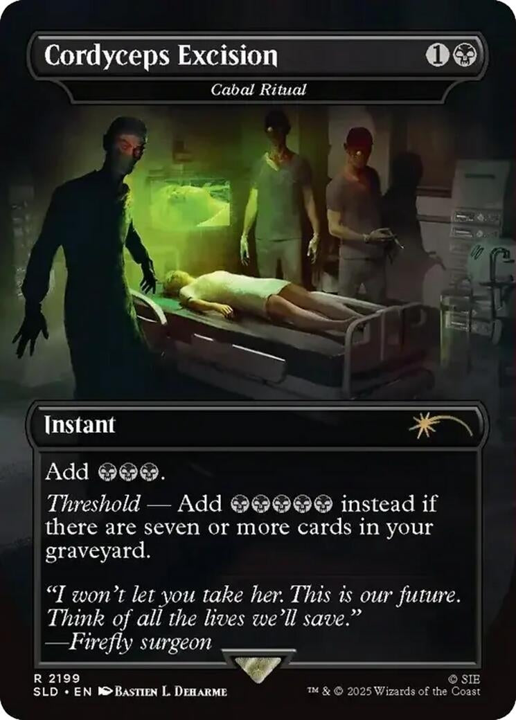 Image for Cordyceps Excision - Cabal Ritual (2199) (SLD) - Magic: The Gathering