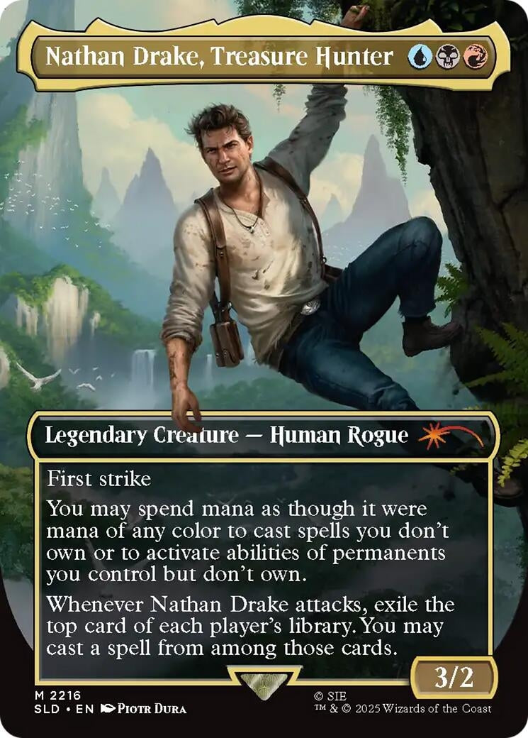 Nathan Drake, Treasure Hunter (2216) (SLD)