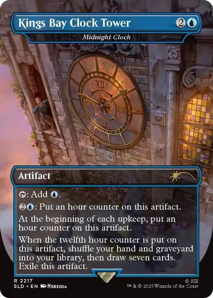 Kings Bay Clock Tower - Midnight Clock (2217) (SLD)