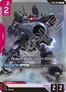 Gaia's Rick Dom (GQ) (C+) (ST06-003) (ST06)