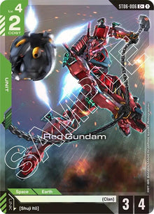 Image for Red Gundam (C+) (ST06-006) (ST06) - Gundam Card Game