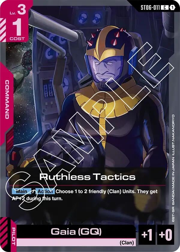 Image for Ruthless Tactics (ST06-011) (ST06) - Gundam Card Game