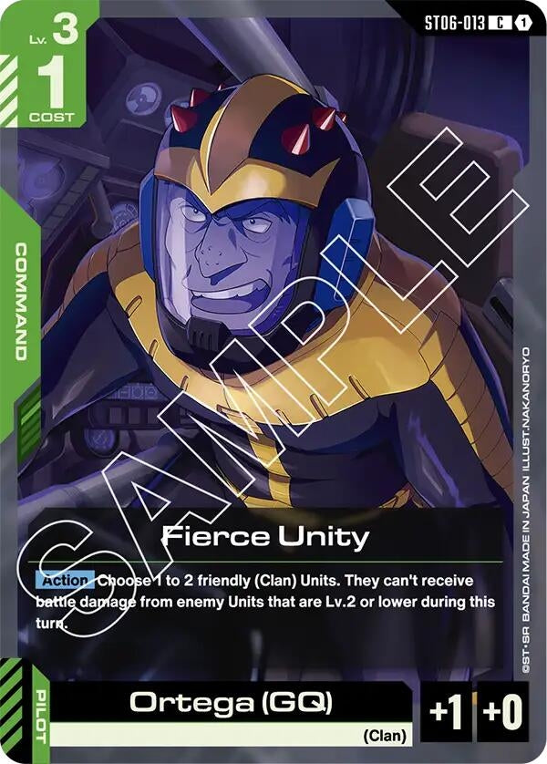 Image for Fierce Unity (ST06-013) (ST06) - Gundam Card Game