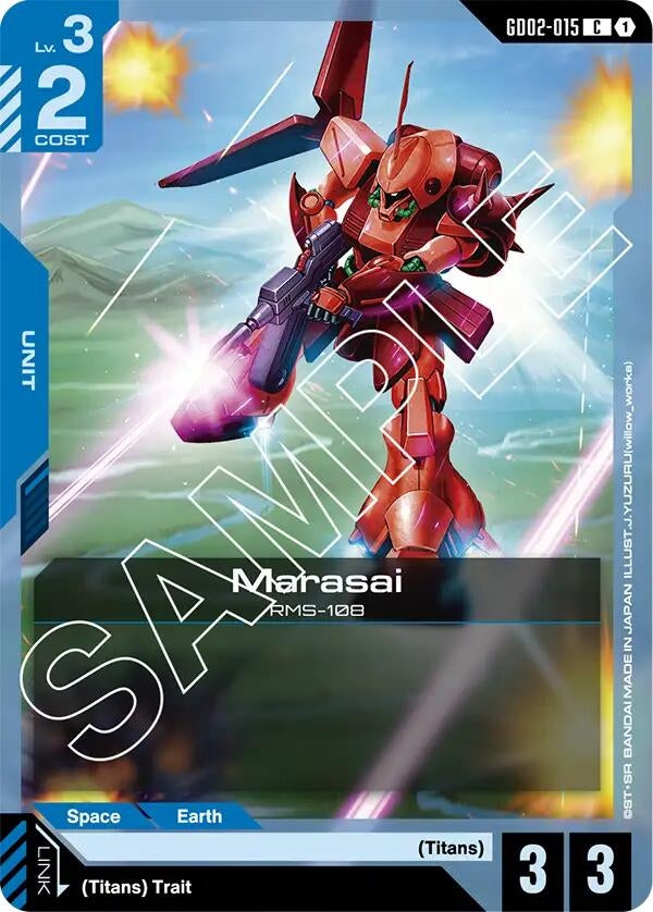 Image for Marasai (GD02-015) (GD02) - Gundam Card Game