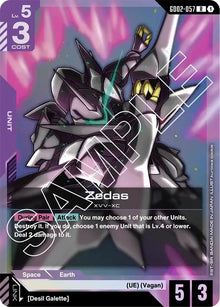 Image for Zedas (GD02-057) (GD02) - Gundam Card Game