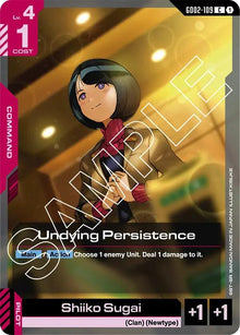 Image for Undying Persistence (GD02-109) (GD02) - Gundam Card Game