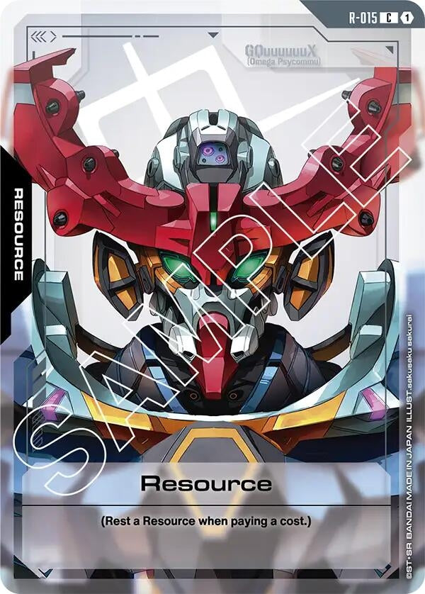 Image for Resource (R-015) (R-015) (GD02) - Gundam Card Game