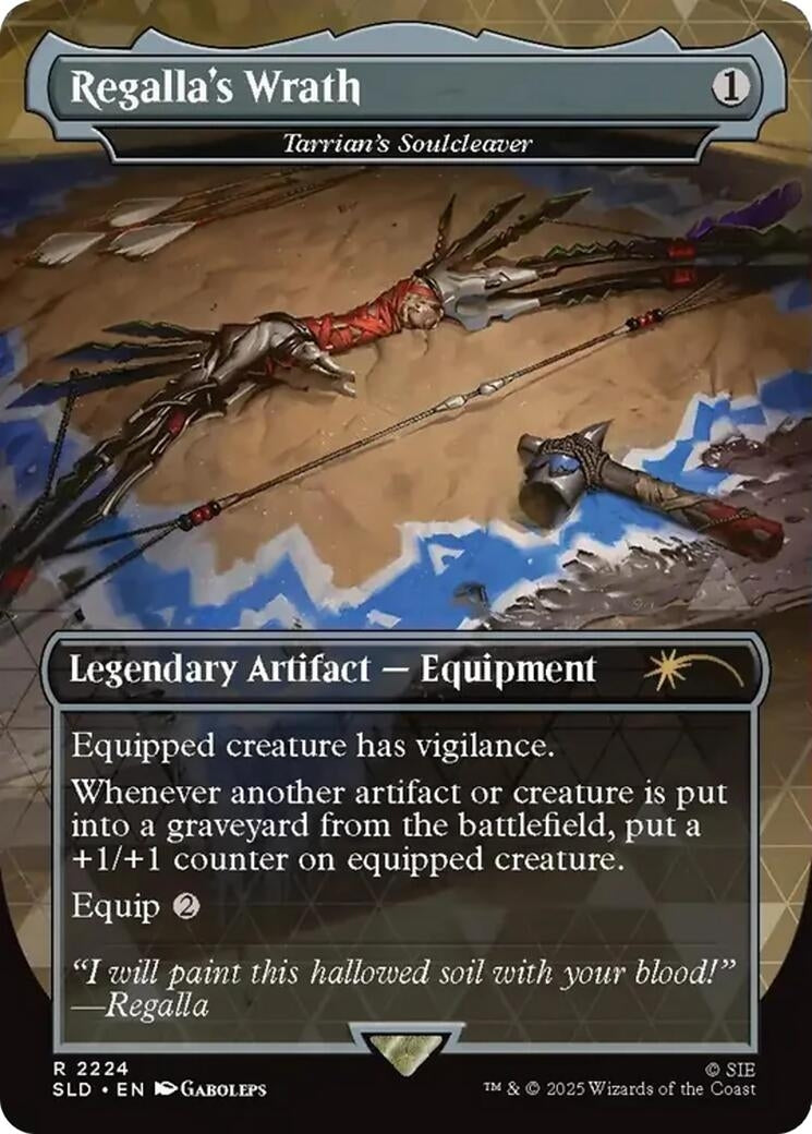 Regalla's Wrath - Tarrian's Soulcleaver (2224) (SLD)