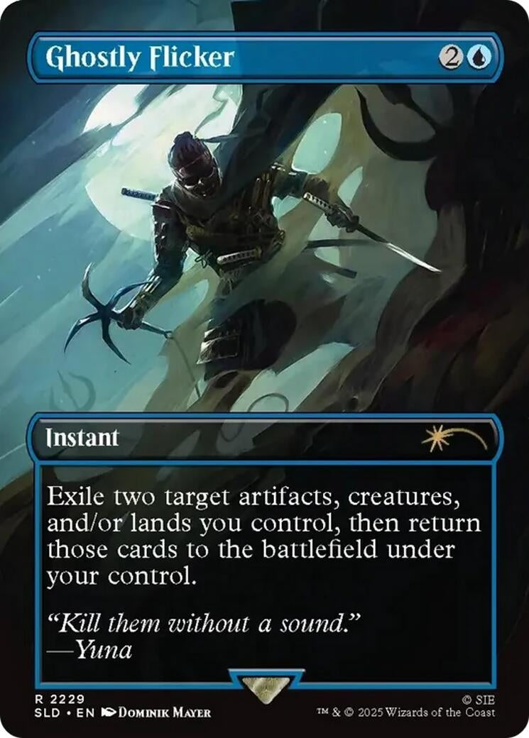 Image for Ghostly Flicker (2229) (SLD) - Magic: The Gathering