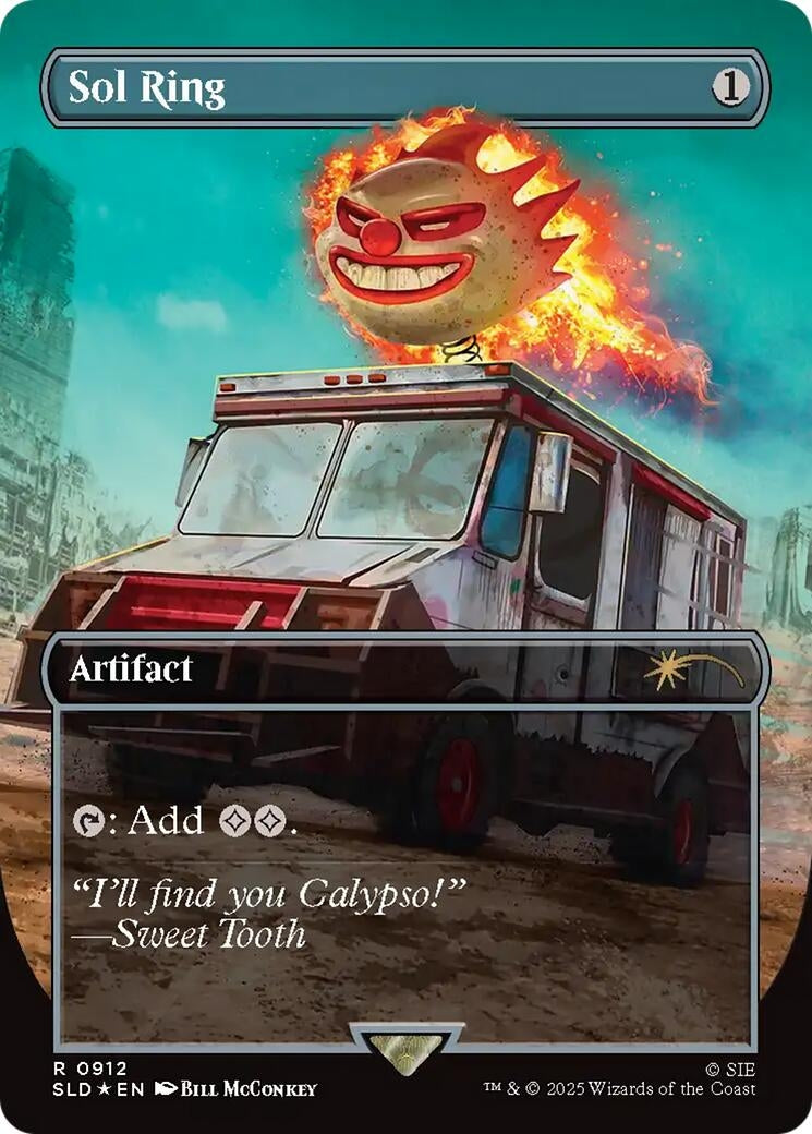 Image for Sol Ring (0912) (Rainbow Foil) (912) (SLD) - Magic: The Gathering