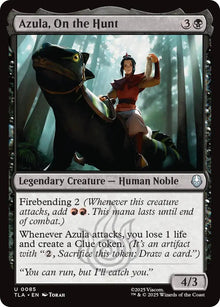 Image for Azula, On the Hunt (85) (TLA) - Magic: The Gathering