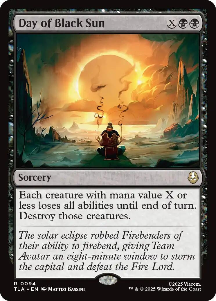 Image for Day of Black Sun (94) (TLA) - Magic: The Gathering