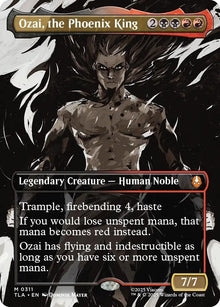 Image for Ozai, the Phoenix King (0311) (Borderless) (311) (TLA) - Magic: The Gathering