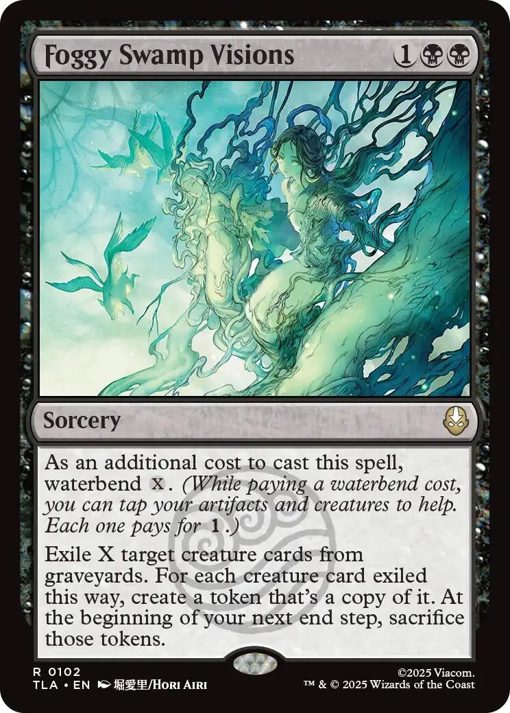 Image for Foggy Swamp Visions (102) (TLA) - Magic: The Gathering