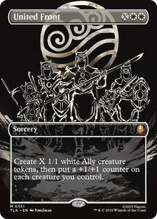 Image for United Front (Borderless) (331) (TLA) - Magic: The Gathering