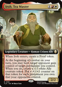 Image for Iroh, Tea Master (Extended Art) (381) (TLA) - Magic: The Gathering