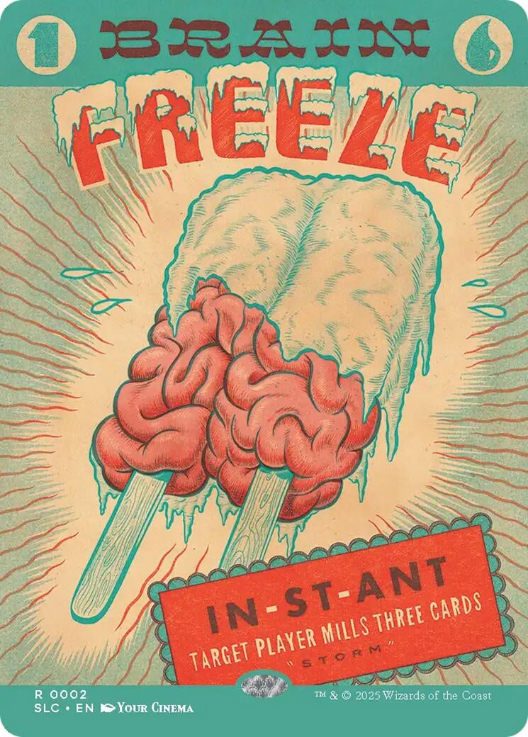 Image for Brain Freeze (2) (SLC) - Magic: The Gathering