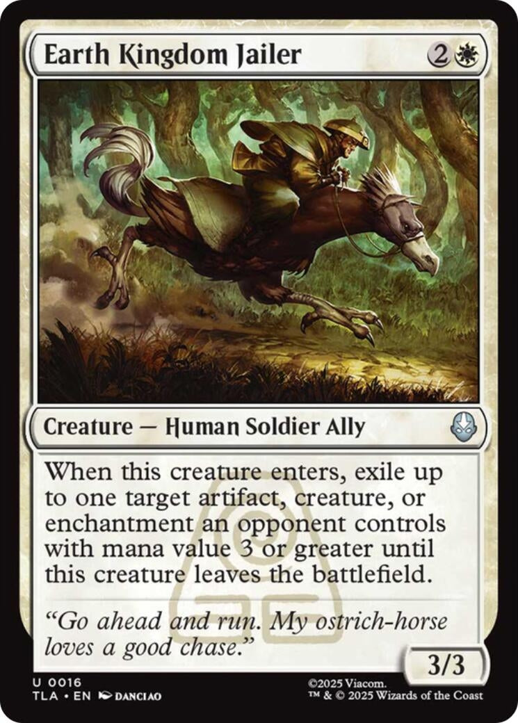 Image for Earth Kingdom Jailer (16) (TLA) - Magic: The Gathering