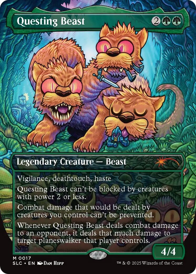 Image for Questing Beast (17) (SLC) - Magic: The Gathering