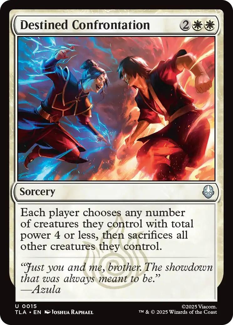 Image for Destined Confrontation (15) (TLA) - Magic: The Gathering