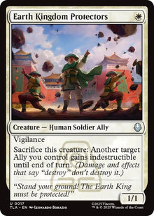 Image for Earth Kingdom Protectors (17) (TLA) - Magic: The Gathering