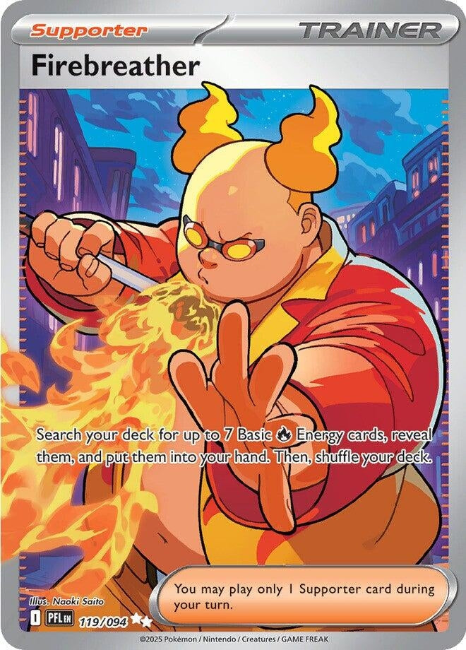 Image for Firebreather (119/094) (PFL) - Pokemon