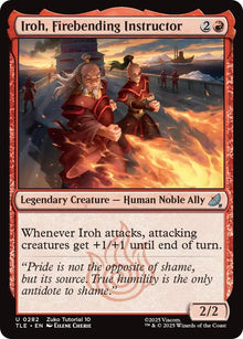 Image for Iroh, Firebending Instructor (0282) (282) (TLE) - Magic: The Gathering